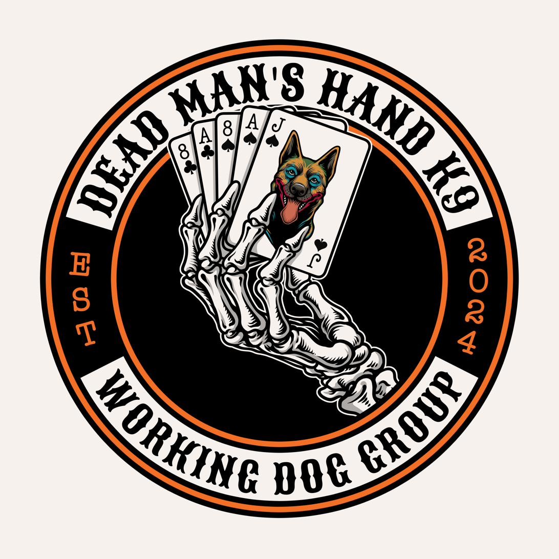 Dead Man’s Hand K9 badge